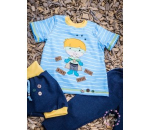 Stickserie - Kleine Superhelden Fransenappli